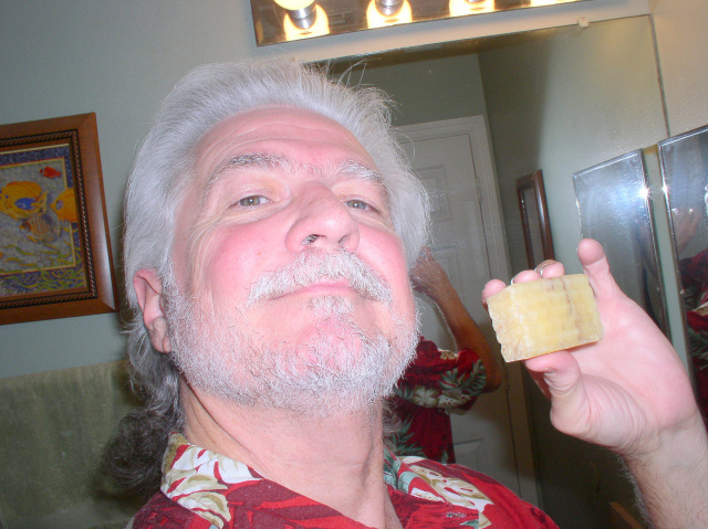 Tim T With His Soap