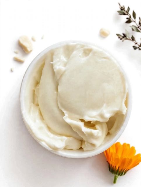 Organic Calendula, Carrot + Rosa Damascena Deli-Lux Pre-Aging Facial Cream Butter