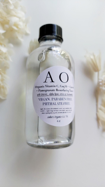 Organic Vitamin C Complexion Corrector AHA Fruit Intensity Skin ur in Toner - Anti-aging. age spots.
