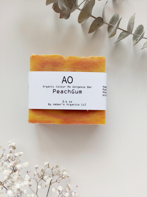 Organic PEACHGUM Exquisite Conditioning Beauty Bar