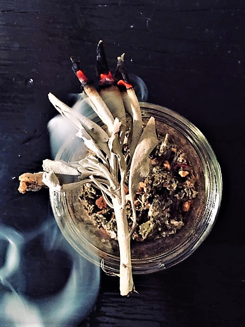 Organic Smudging/Incense Herbal Energize/ Cleanse/ Purify Blend. 