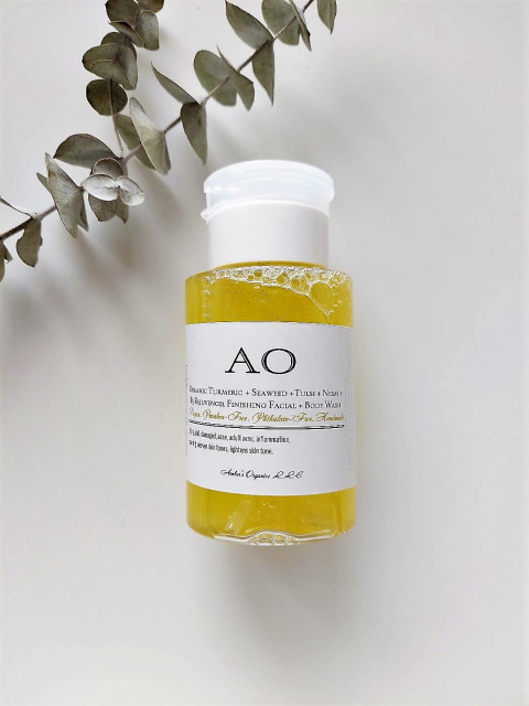 Organic Turmeric + Wild Basil Extracts Facial + Body Wash - Scars|Damaged|Extreme Skin