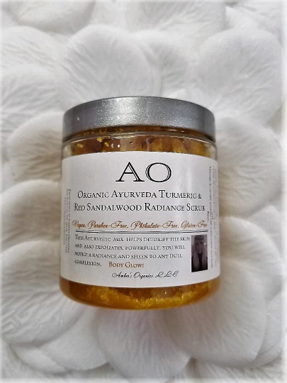Organic Turmeric & Sandalwood Ayurvedic Spa Salts