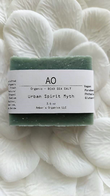 Organic Urban Spirit Myth For Men. Salts & Clays From The Earth